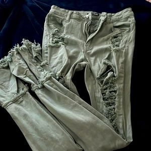 Green Fashion Nova pants